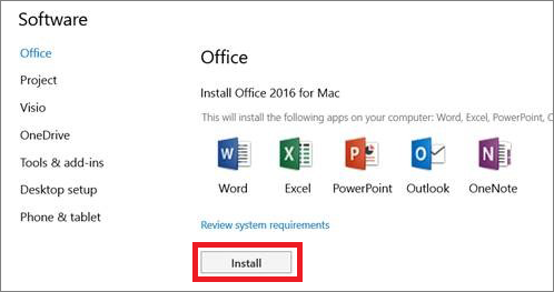 Mac and office 365